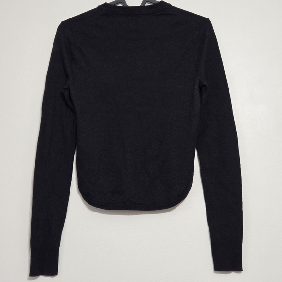 2/$20 Babaton Aritzia Wool Blend Sweater Black in Size XXS - Picture 4 of 14